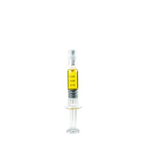 Alternative view of Green Supreme Full Spectrum Distillate Syringes