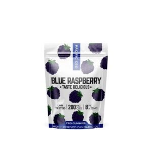 Pacific CBD Blue Raspberry Gummies