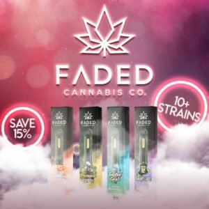 Faded Cannabis Co. 2mL Live Resin Vape Pen Bundle